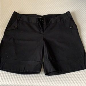 Arden B Black Dress Shorts